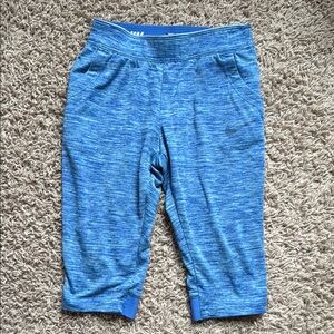 Nike Blue Joggers Vibrant cropped Sweatpants
